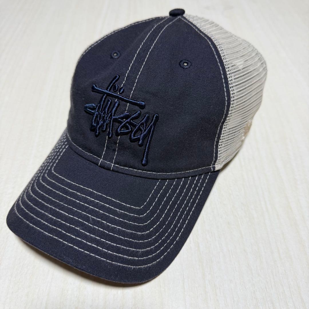 STUSSY NEWERA メッシュキャップ
