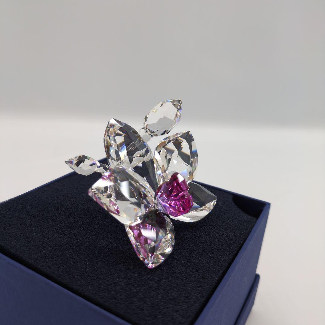 廃盤　美品　SWAROVSKI　オーキッド　ブロッサム　胡蝶蘭　クリスタル