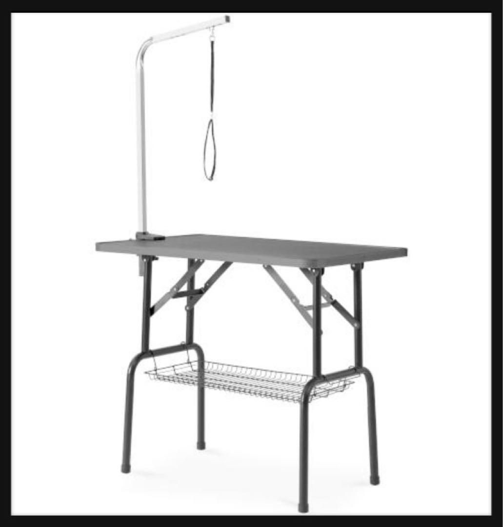 トリミングテーブル　トリミング台　トリミング　ブラック　折りたたみ可能