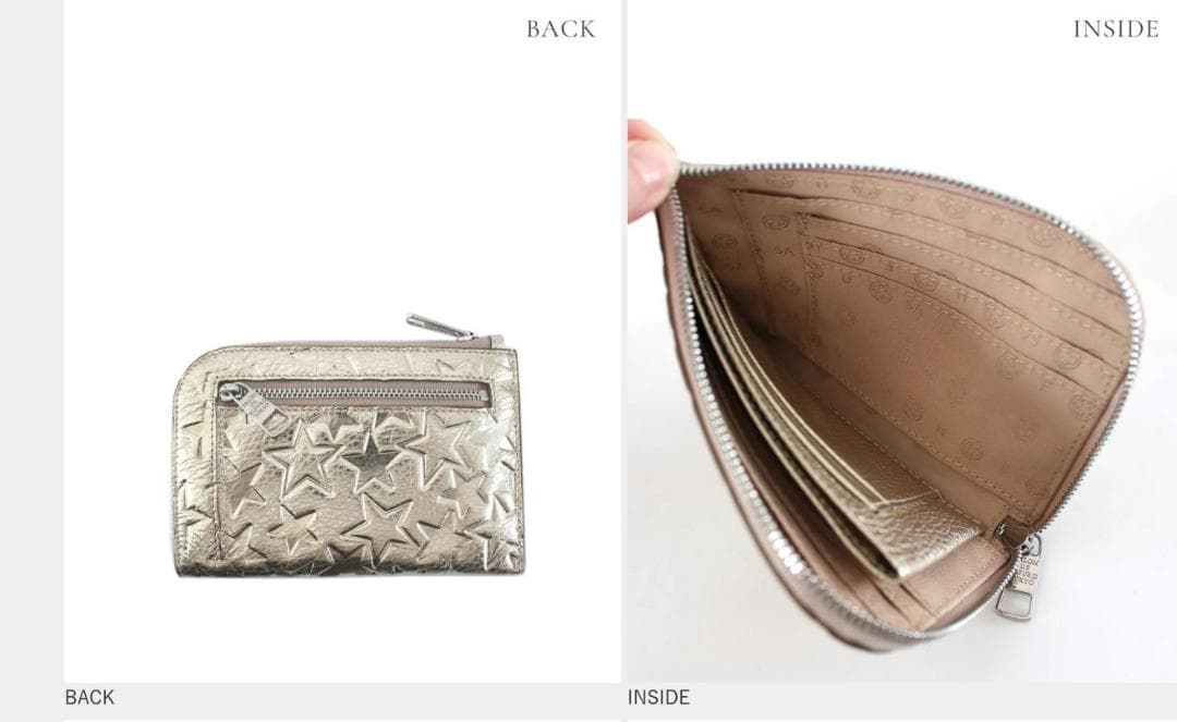 SALON DE ALFURDサロンドアルファードスター L字ミニ財布おまけ付