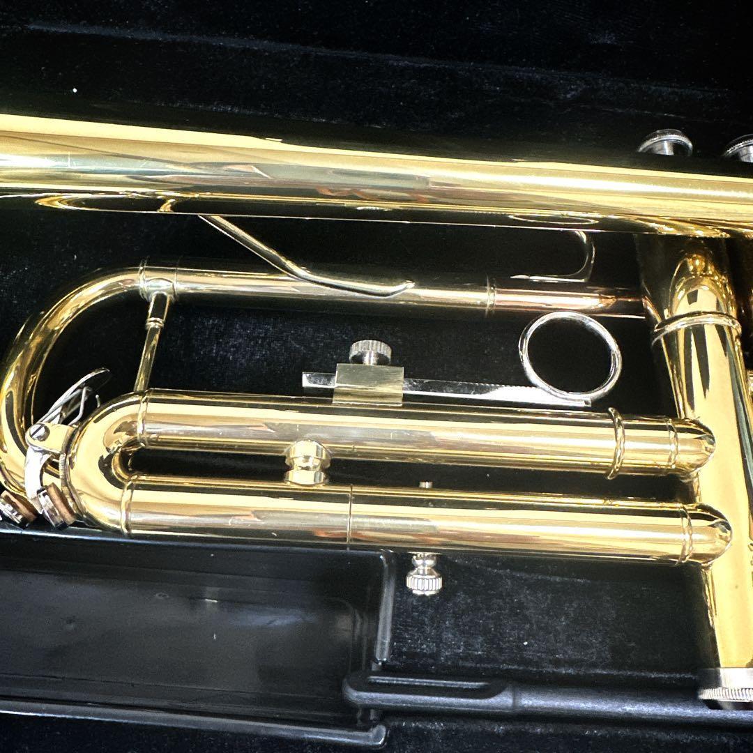 ソレイユ Soleil トランペット ゴールド マウスピースセミハードケース付き