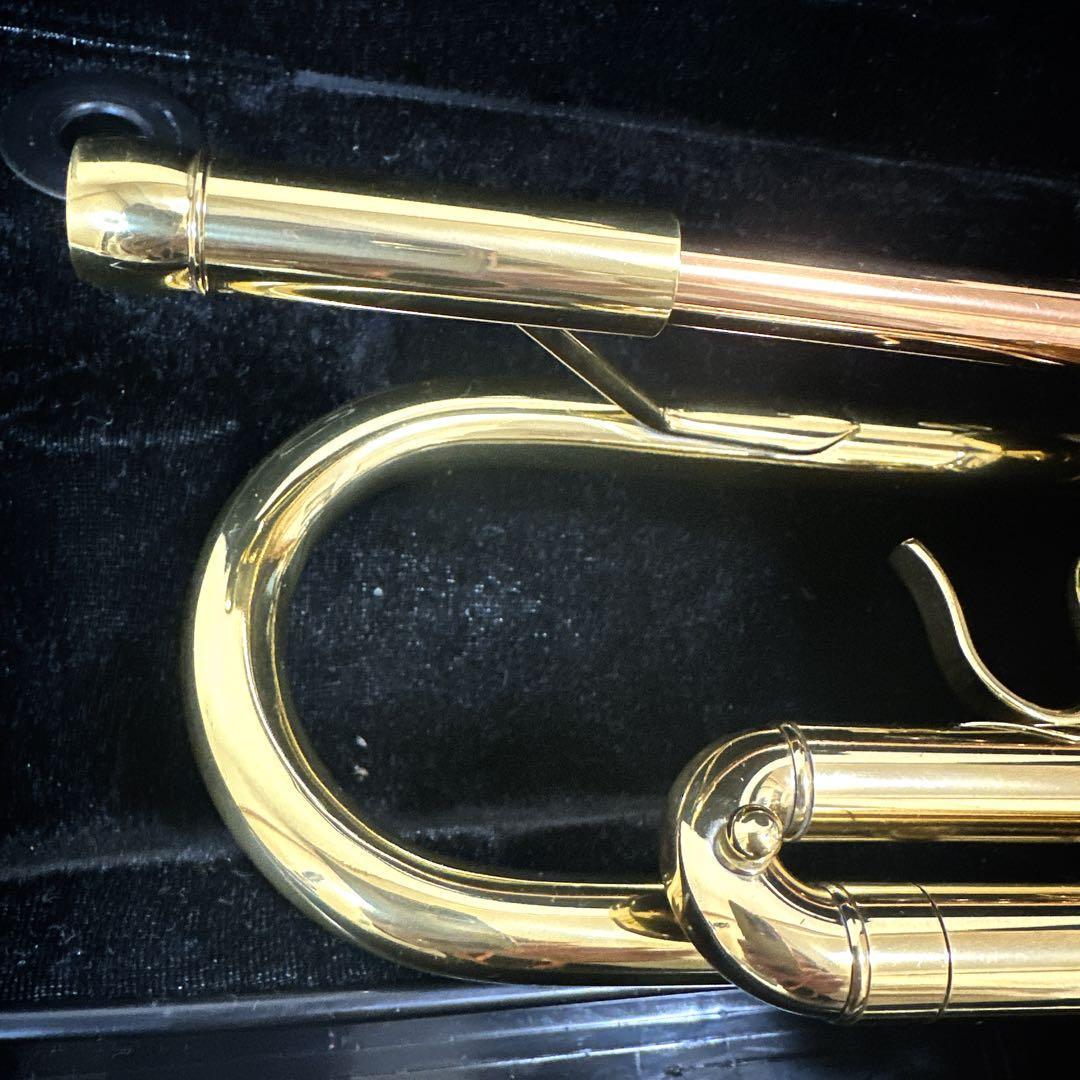 ソレイユ Soleil トランペット ゴールド マウスピースセミハードケース付き