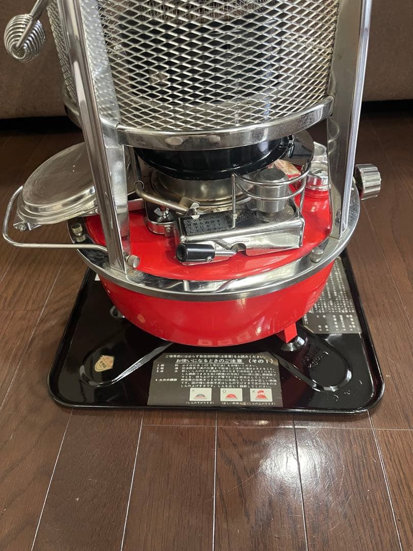 フジカ　石油ストーブ KSPー1(赤)