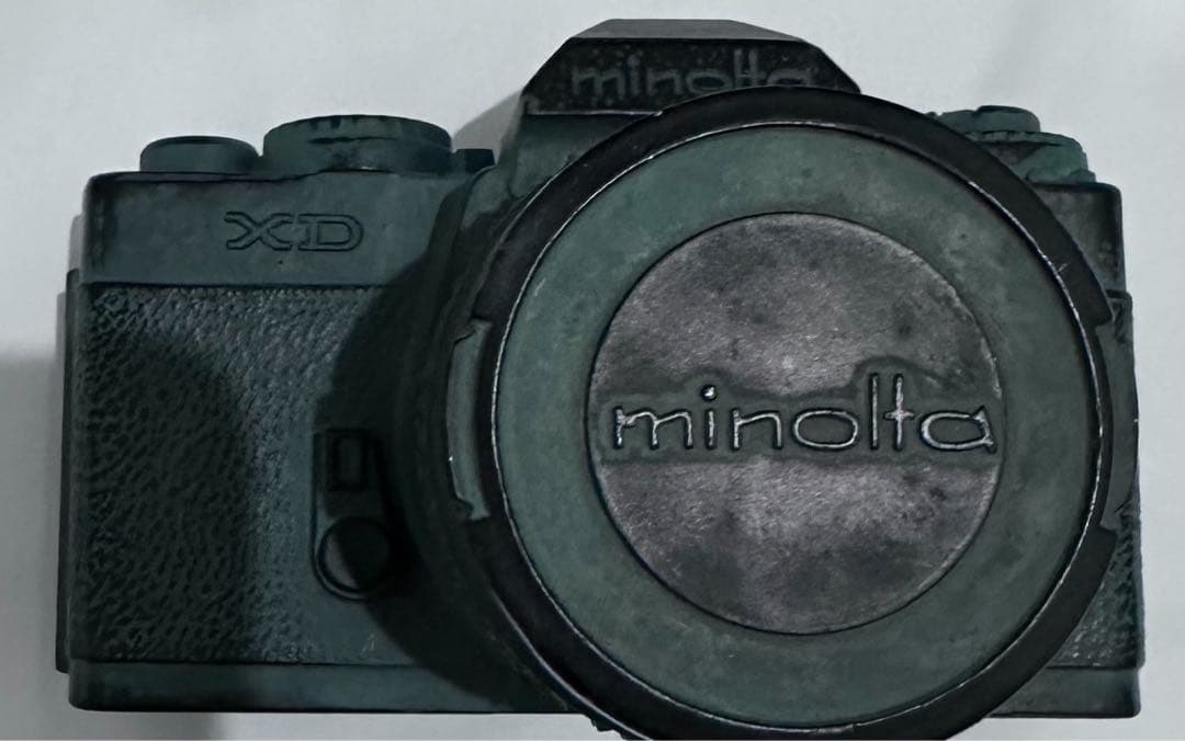 昭和レトロ MINOLTA XD カメラ型 貯金箱 実物大