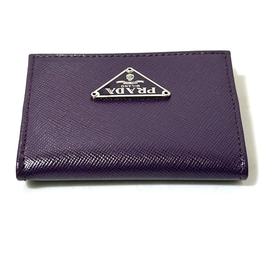 未使用 PRADA プラダ 1M0935 ケース サフィアーノレザー