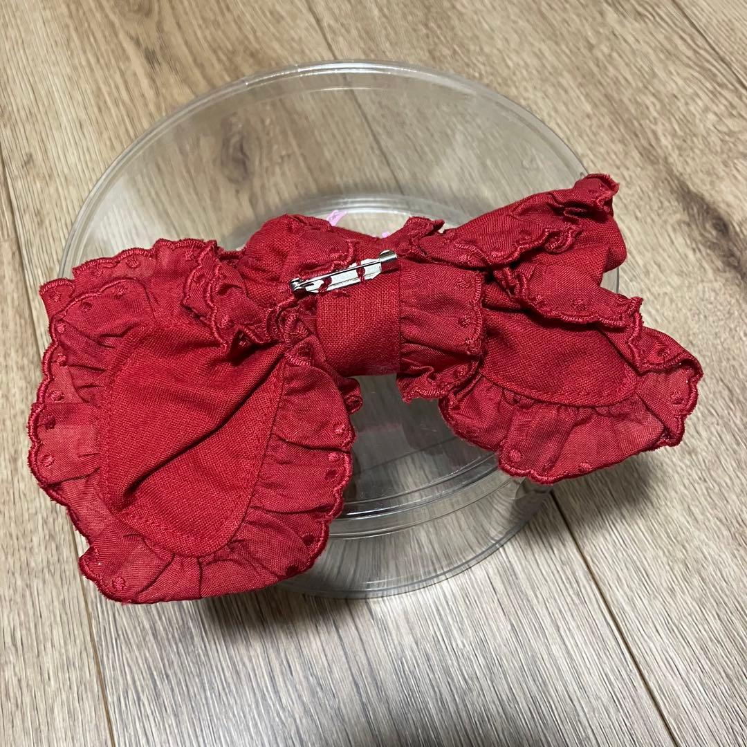 PINK HOUSE(ピンクハウス)大きいリボン　コサージュ