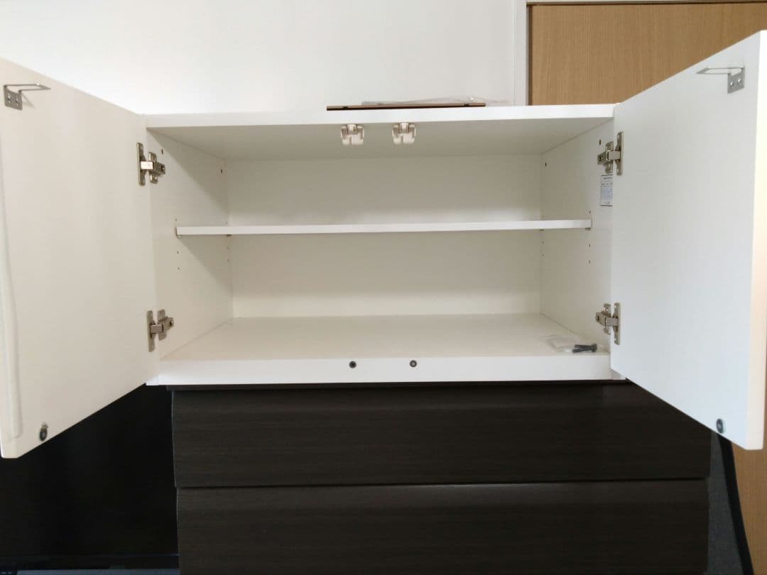 送料込　上置収納　ニトリ　ポルテシリーズ　ホワイト