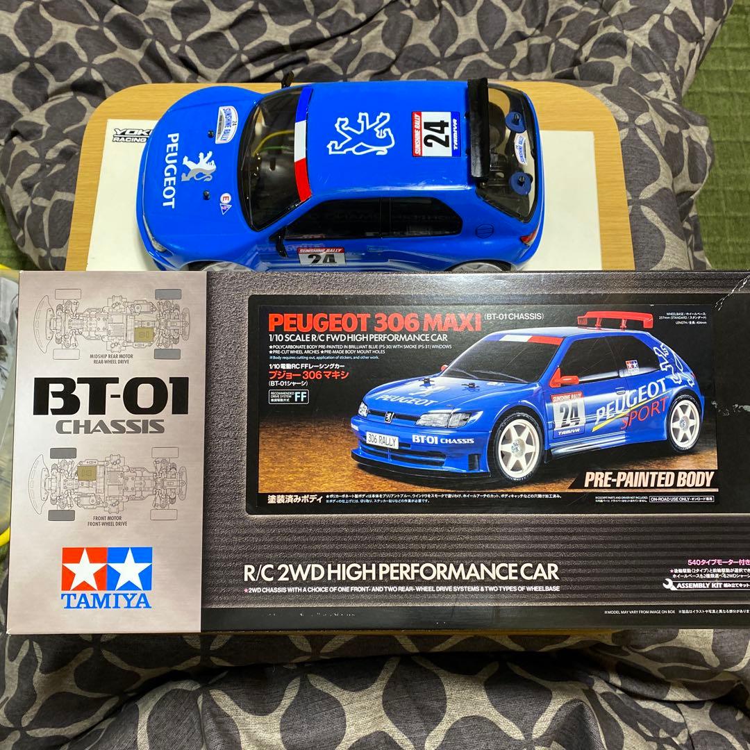 タミヤラジコン BT01 4WD改造仕様　プジョー　　　値下げしました