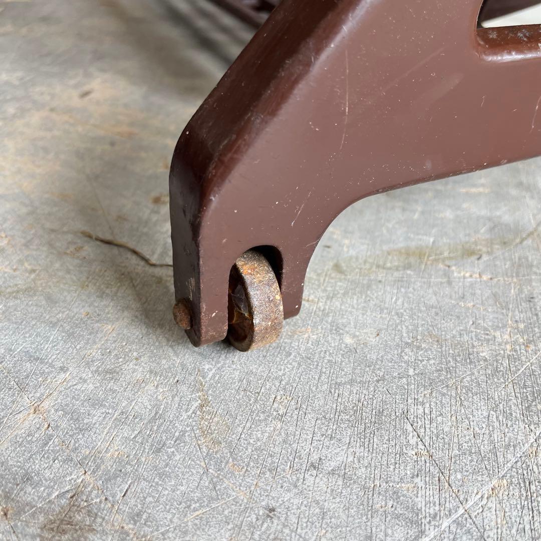 アンティーク ミシン脚 リメイク テーブル 古材 一枚板 昭和レトロ z540