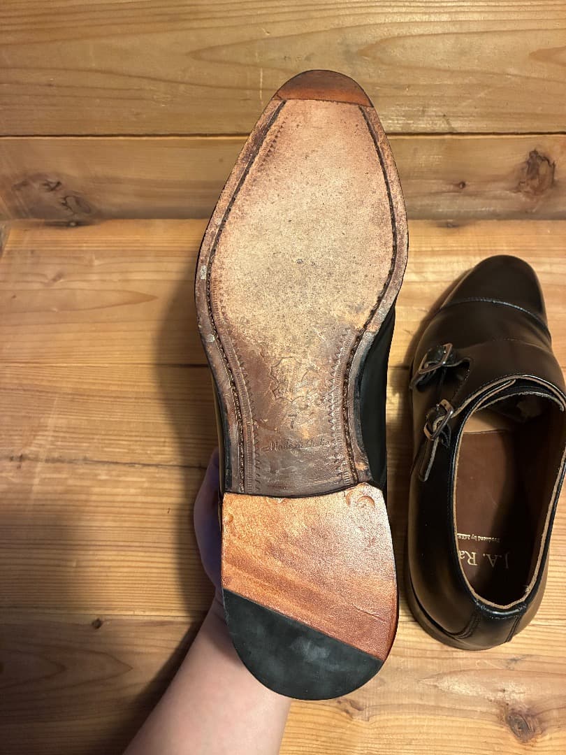 メルミン　ダブルモンク　サイズ7