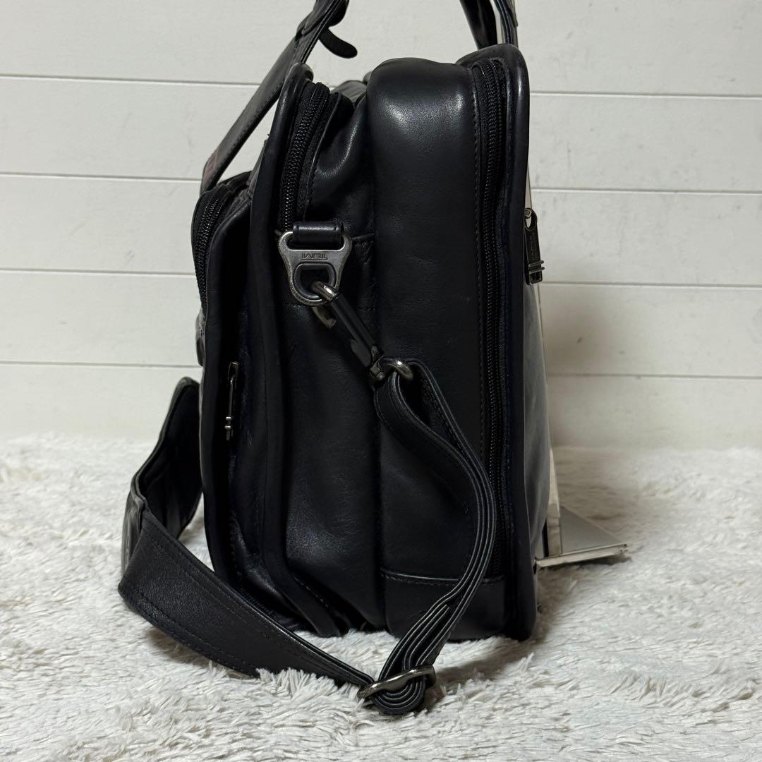 TUMI トゥミ　ビジネスバッグ　ナパレザー　ブラック　2way 96130D4
