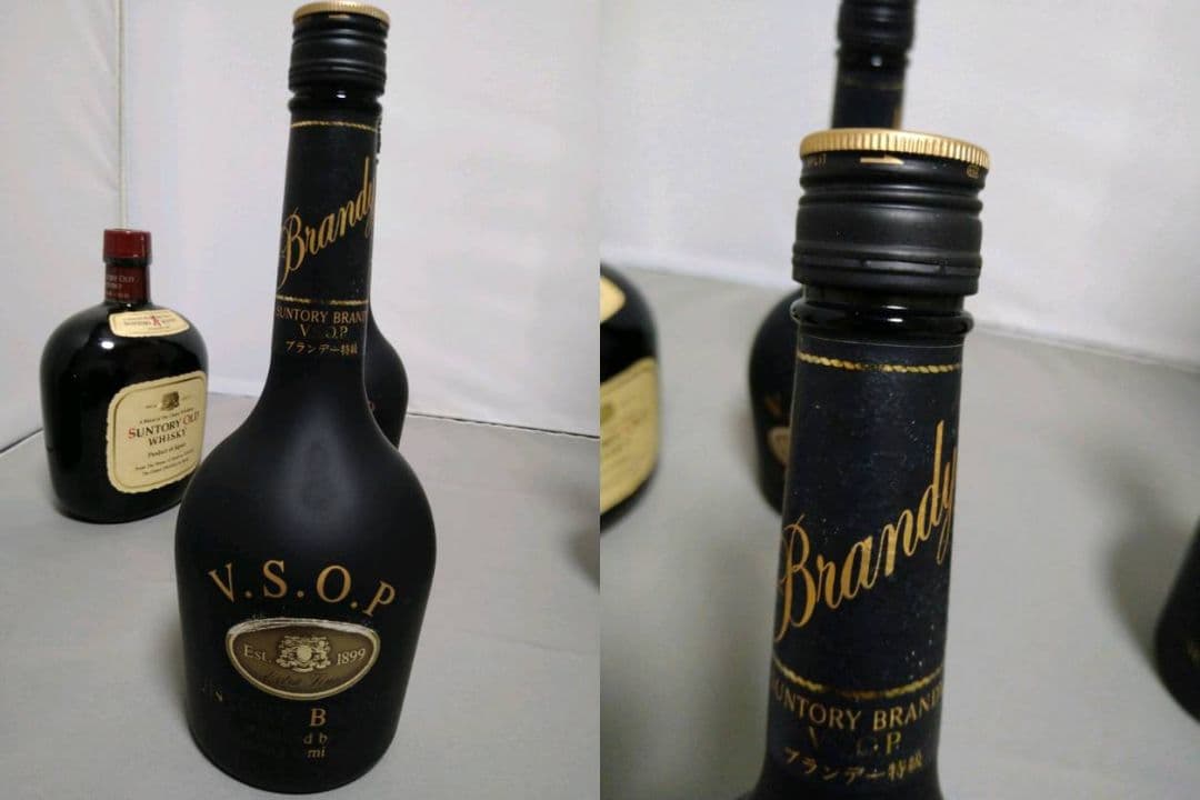 SUNTORY  OLD V.S.O.P等 ウイスキー ブランデー 4本 未開栓
