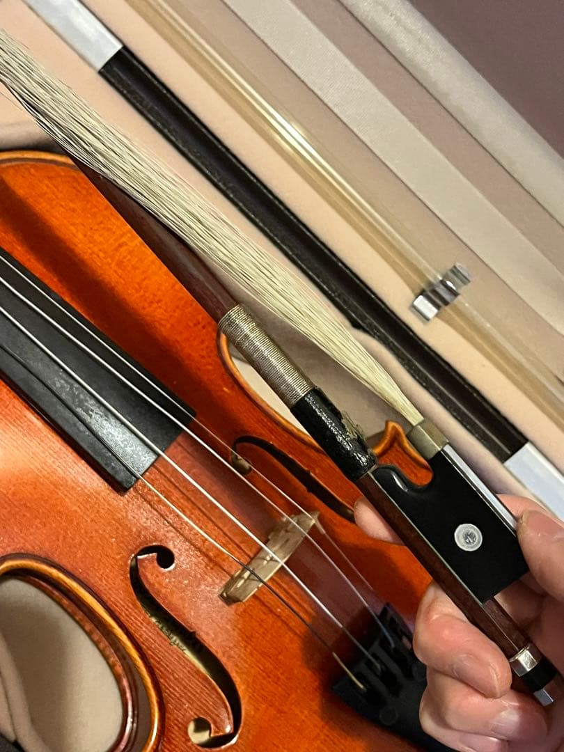 バイオリン　4/4 本体とケース付属品　チューナー　ジョセフマイヤー　1981年