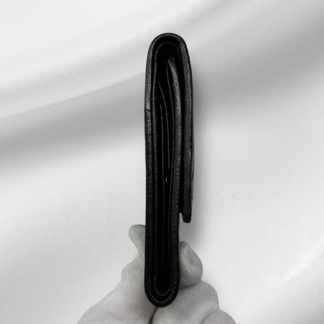 【美品】 DIOR ディオール レディディオール レザー 折り財布 w4