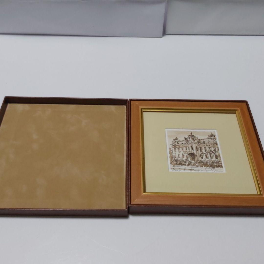 ルーマニア 作家 アート 絵画 手描き サイン入り ブカレスト 歴史博物館 レア