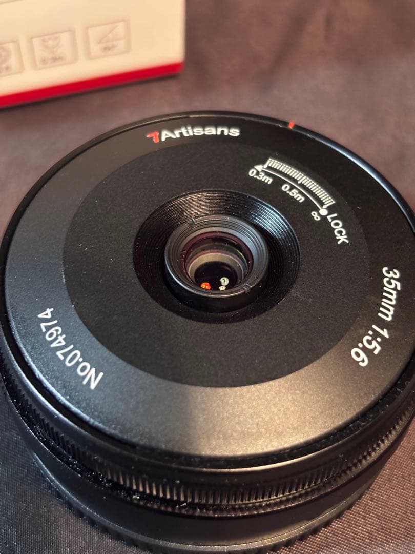 7Artisans 35mm F5.6 単焦点レンズ Lマウント