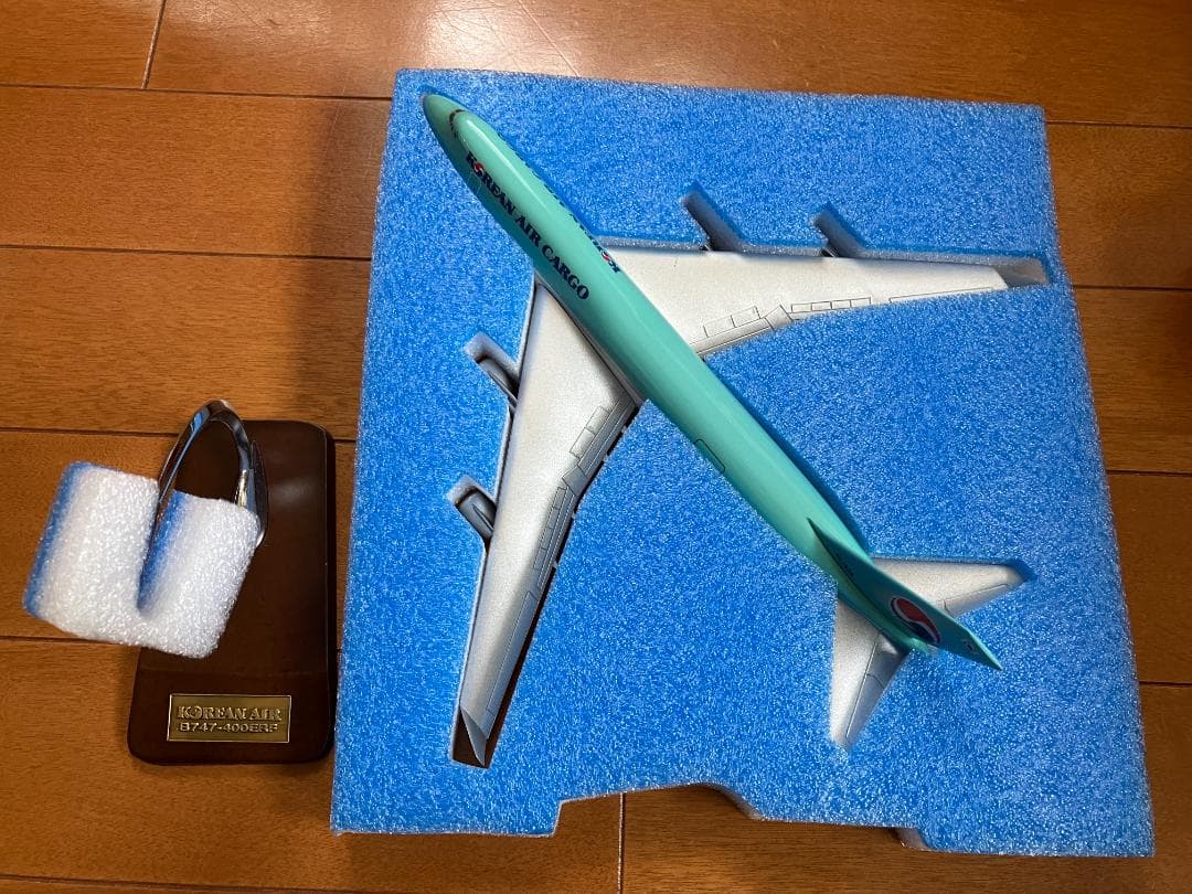 大韓航空　KOREAN AIR CARGO　B747-400F　貨物機　模型　T