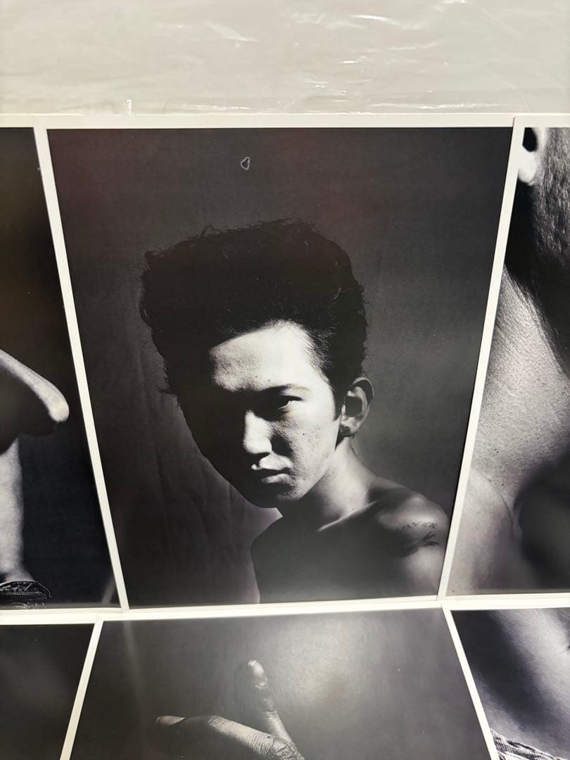 BOOWY　氷室京介　布袋寅泰　ポスター　ステッカー　セット　LAST GIGS