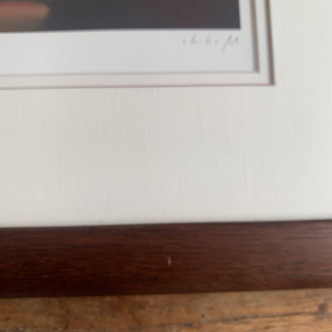 牧野千穂　「エドワードDの猫」　版画（ジクレー）