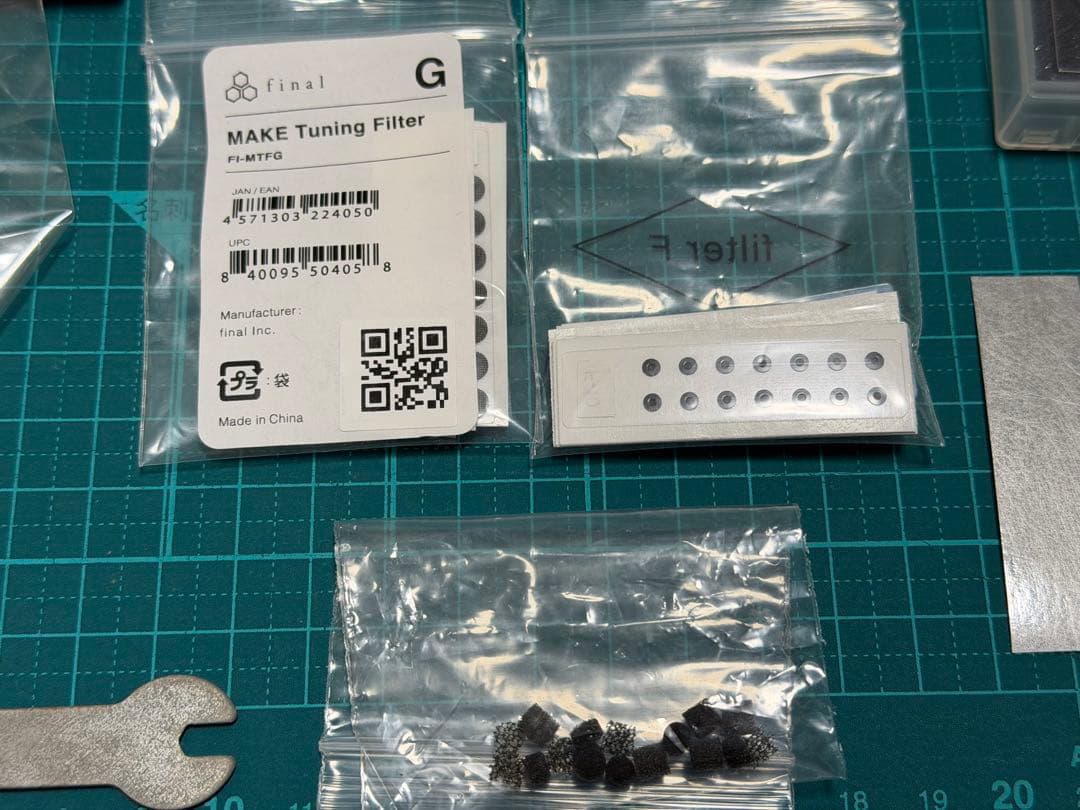 final REB GRID01 各種ノズル・フィルター付き