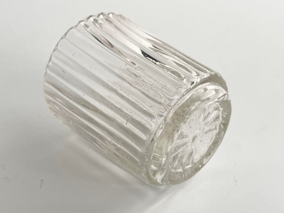 骨董　アンティーク　江戸ガラス　杯　猪口　酒器　硝子　ギヤマン　義山