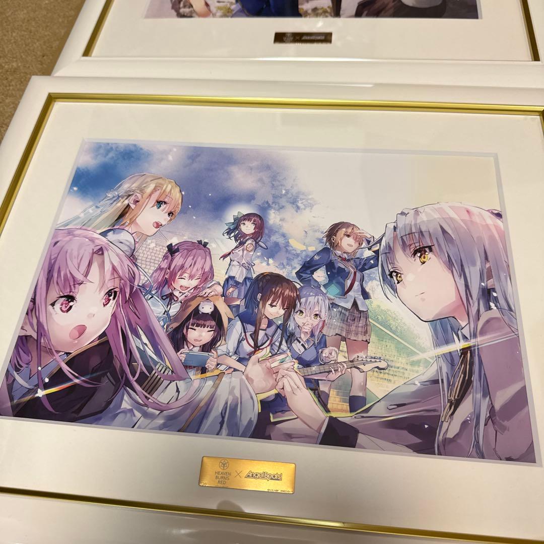 Angel Beats! ヘブンバーンズレッド　コラボ　複製原画　ヘブバン
