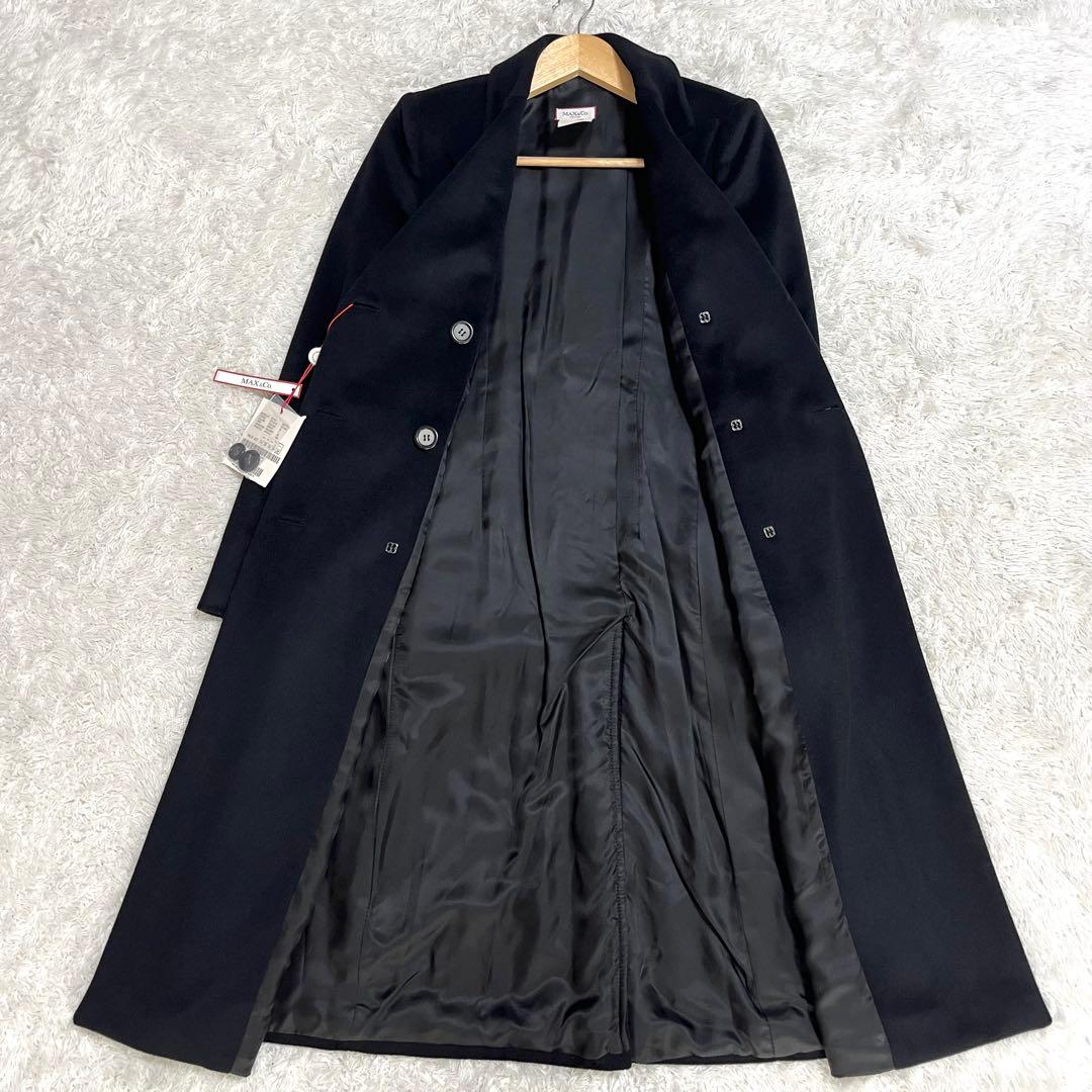 新品タグ付✨マックスアンドコー MAX&CO. ロングコート アンゴラ ダブル