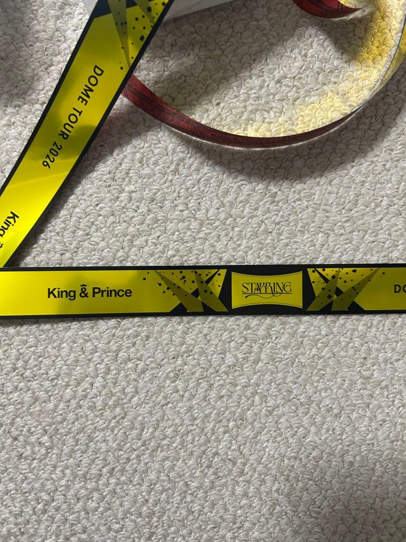 King & Prince ペンライト　2本セット　テープ付き