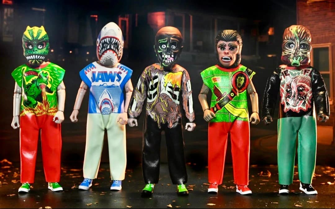 ベンクーパー ハロウィンキッズ ゴジラ ジョーズ エイプ ザ・フライ他 ソフビ