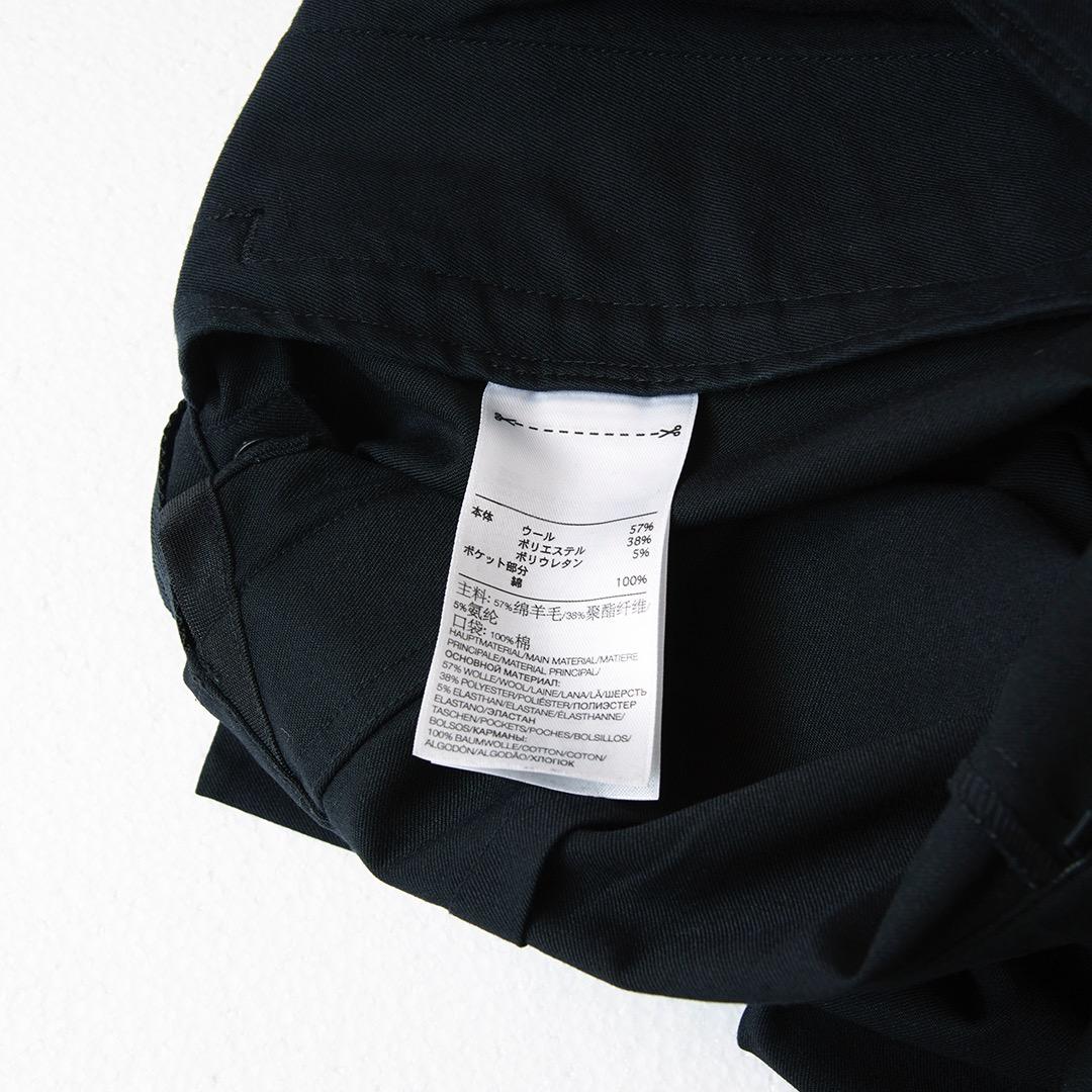 Y-3 黒 袴パンツ スリット入り