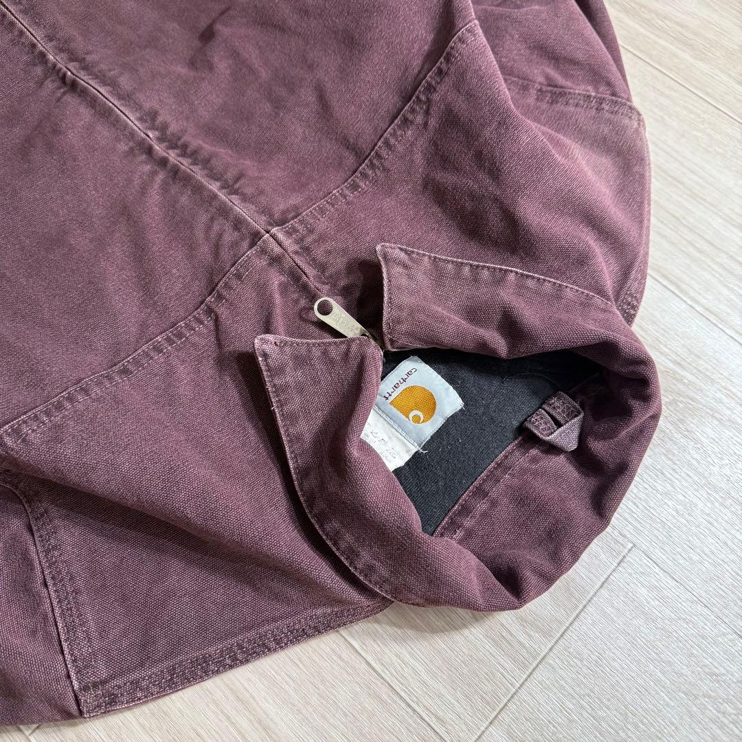 Carhartt サンタフェジャケット ユースL バーガンディ Y02BRG