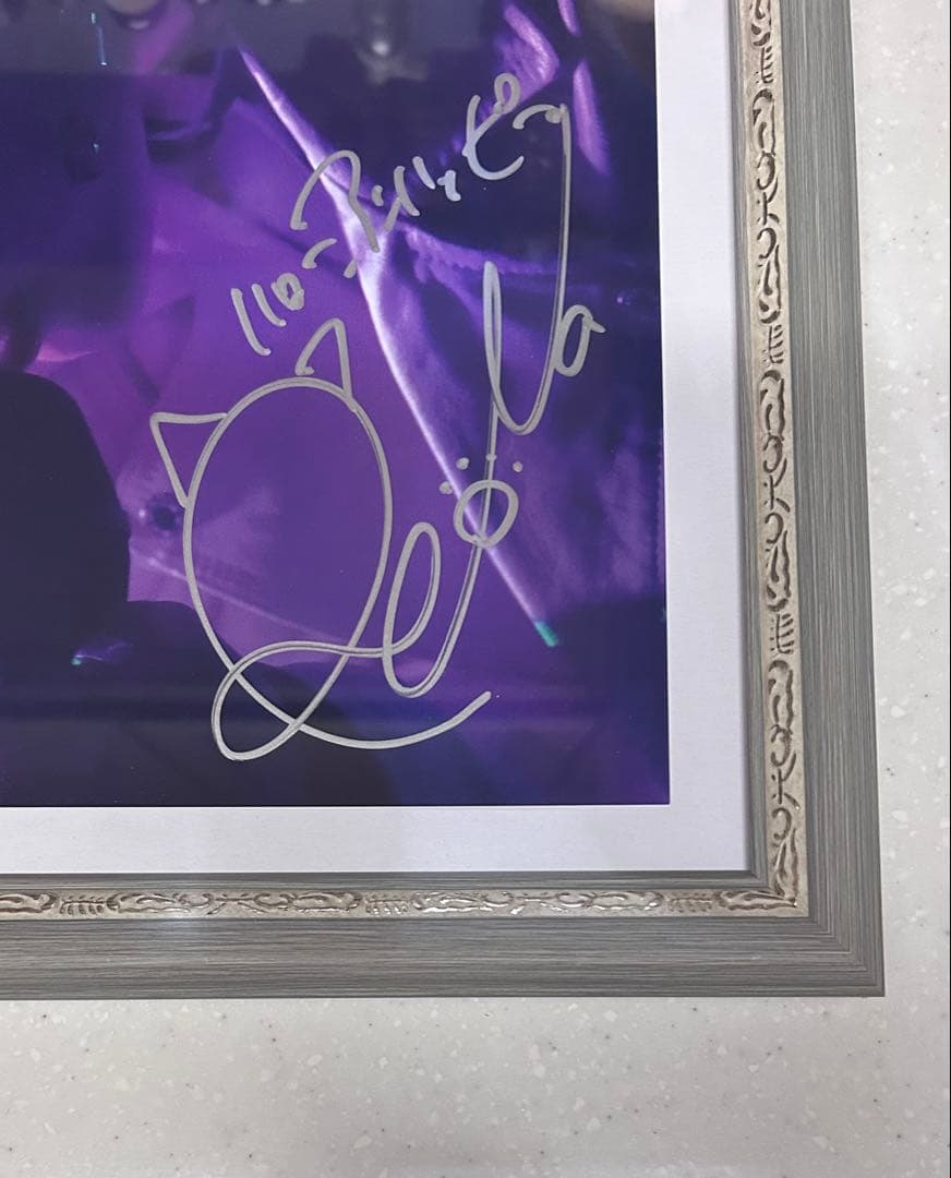 【非売品】ReoNa unknown Abema購入特典 サイン入り色紙 額入り