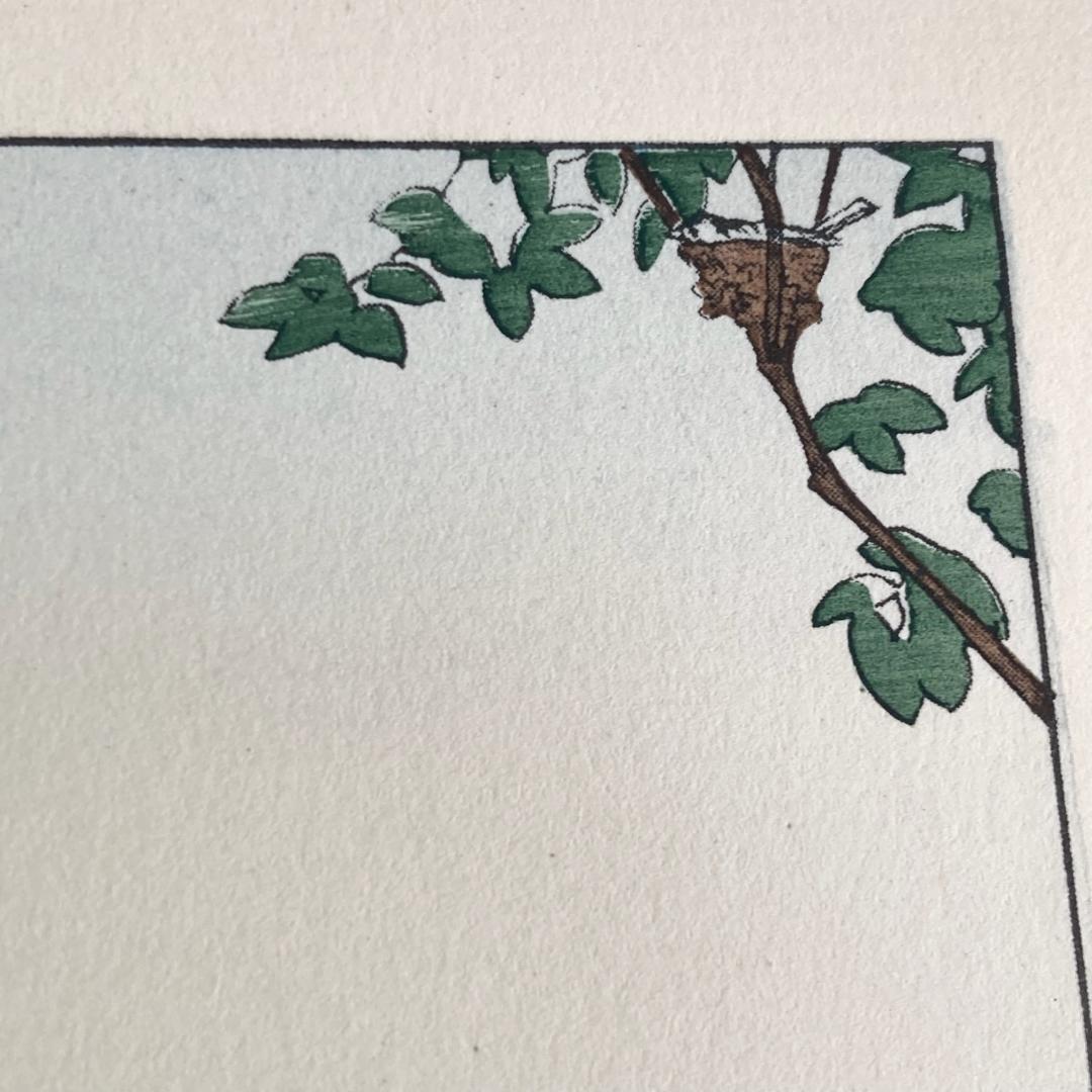 A.E.マルティ☆ファッションプレート『LE NID DE PINSONS』