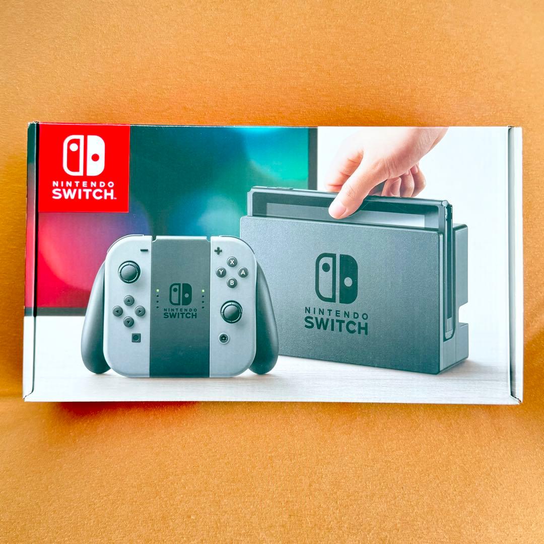 Switch Nintendo グレー　本体