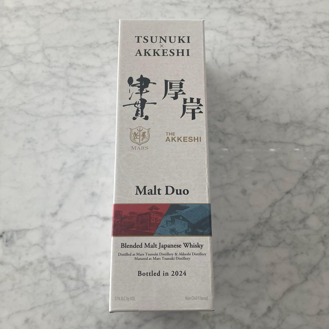 厚岸ウイスキー Malt Duo 700ml 51%