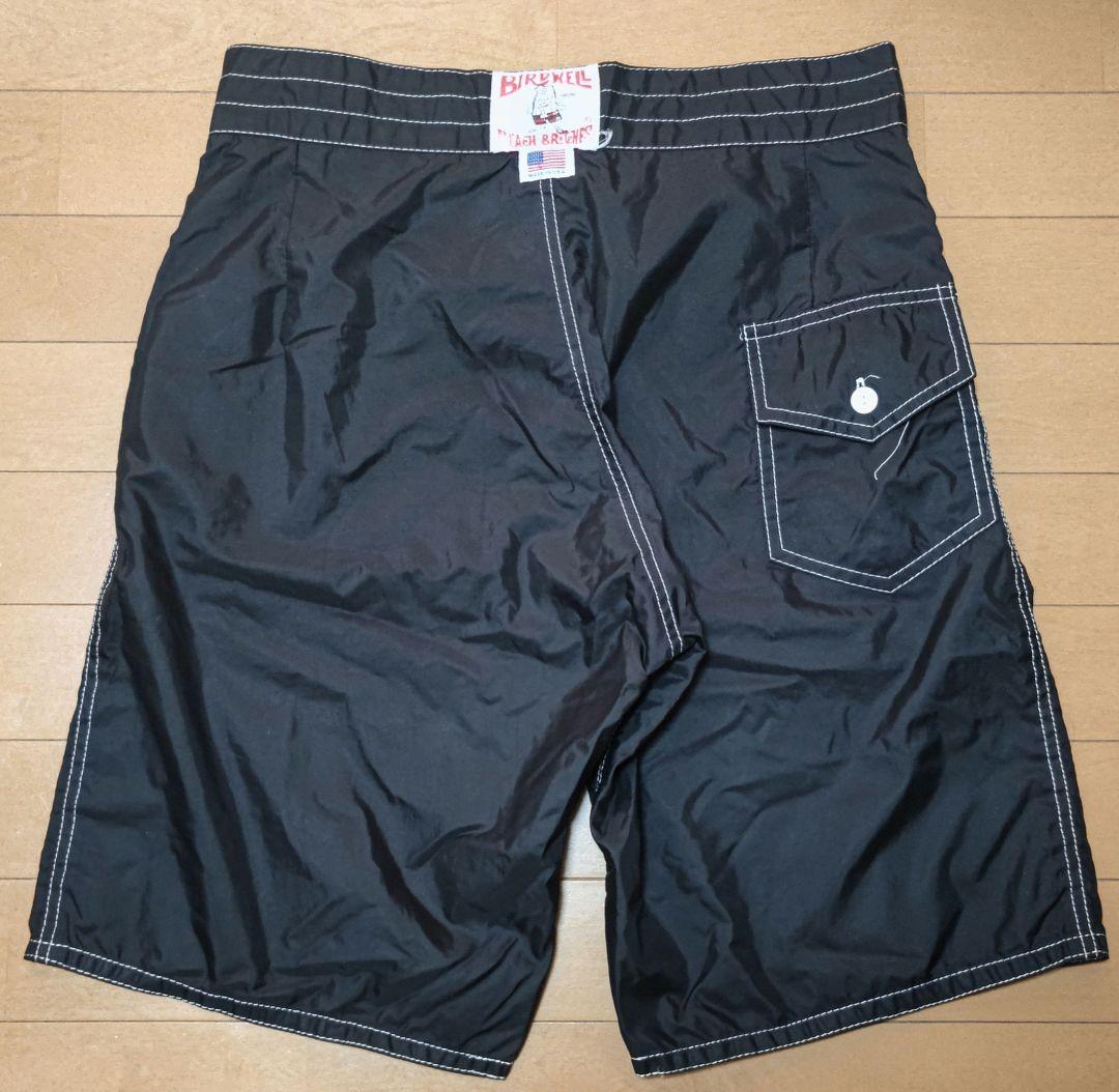 birdwell バードウェル ボードショーツ アメリカ製 ブラック