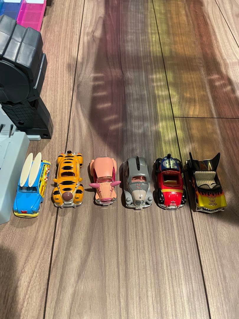 ト*ル様 マリオカート レインボーロード ミニカーセットホットウィール