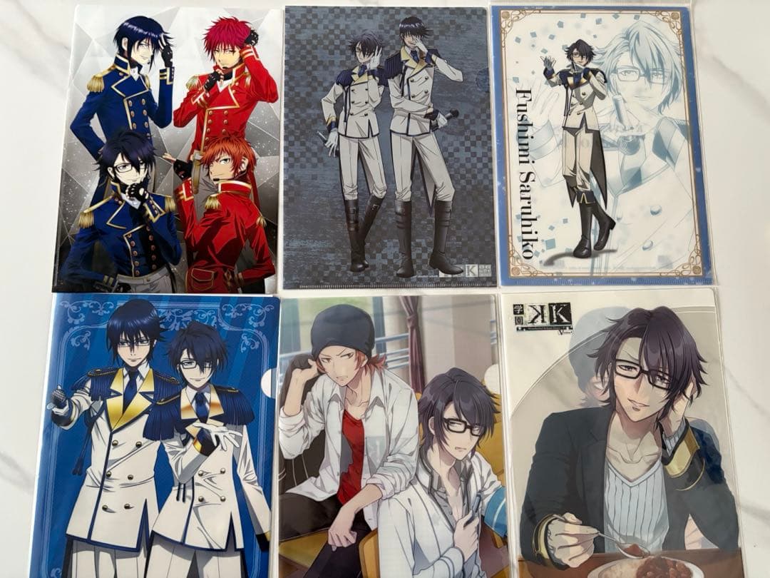 アニメK クリアファイル　アニくじ 特典 イベント FC