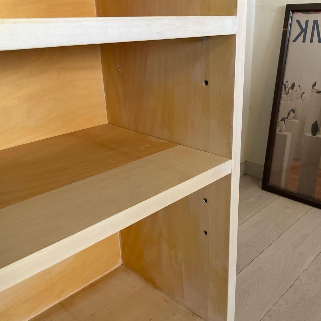 設計士の友人に作ってもらった本棚⭐︎可動棚板　W1263×H713×D305