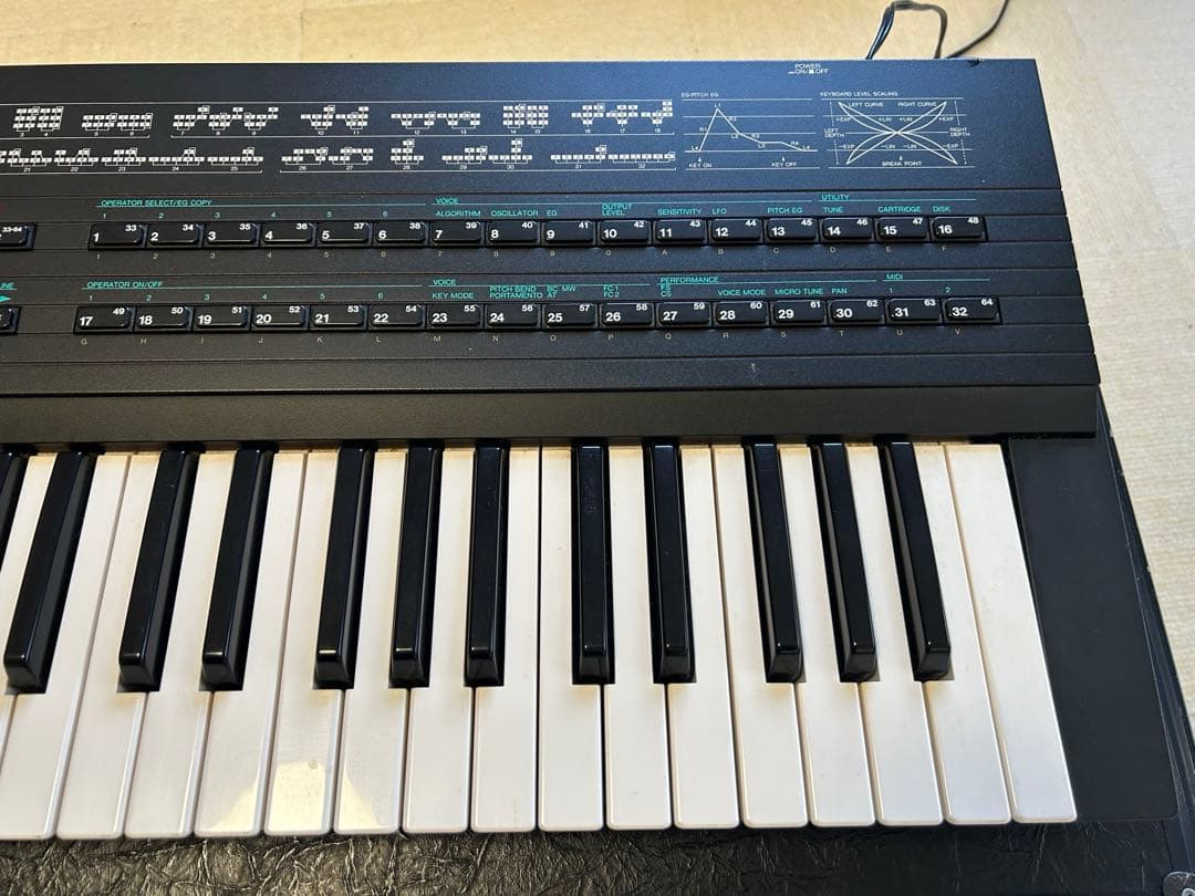 YAMAHAヤマハ DX7II-D 現状品 ジャンク