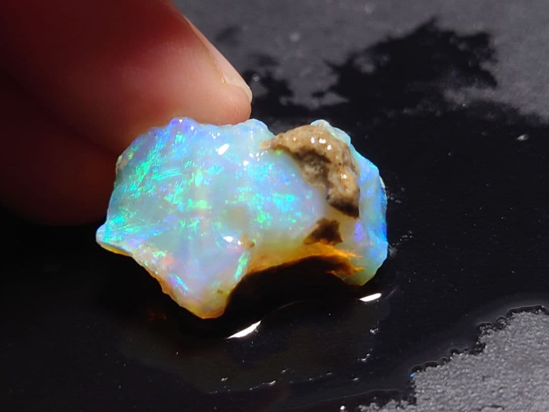 エチオピアウェロ産　チョーク　オパール　原石　鉱物標本