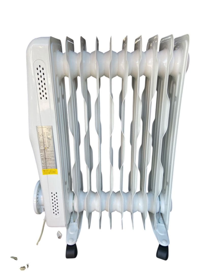 Electrolux エレクトロラックス オイルヒーター ホワイト