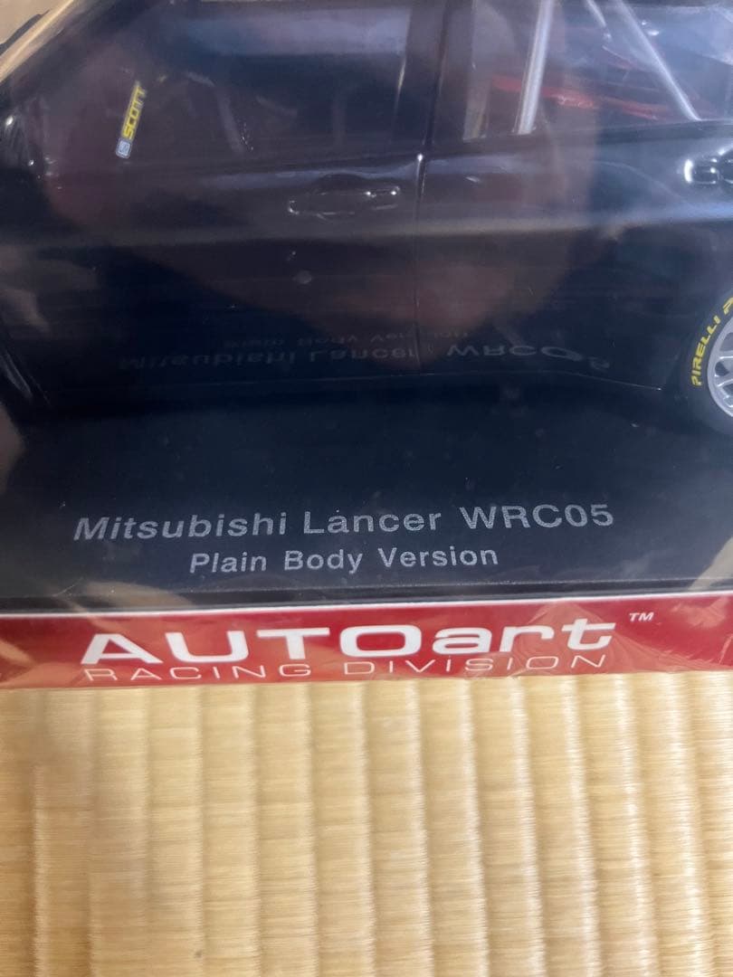 22まぜ ２台 AUTOart 三菱 ランサー WRC05 1/18