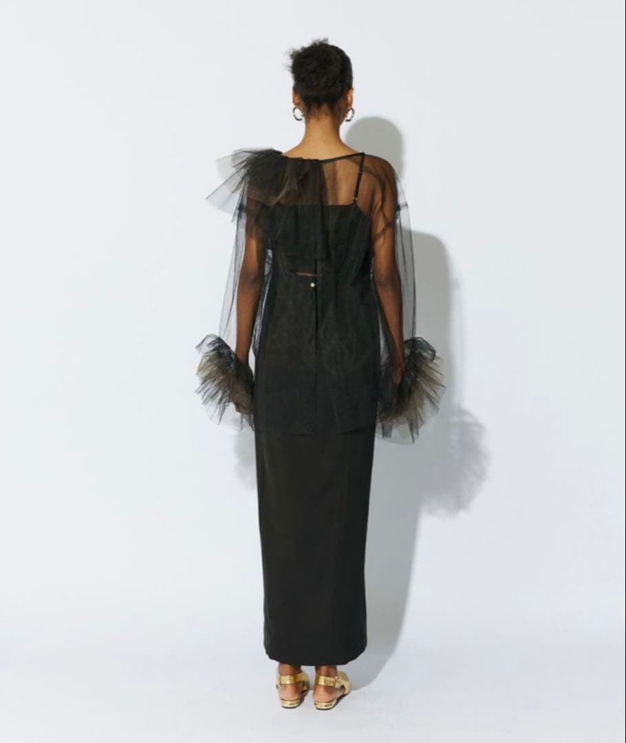 blooming tulle dress アンドレスド