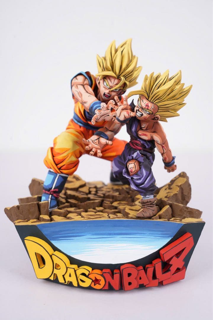 二次元リペイント ドラゴンボール フィギュア 親子かめはめ波 プルーヴィー