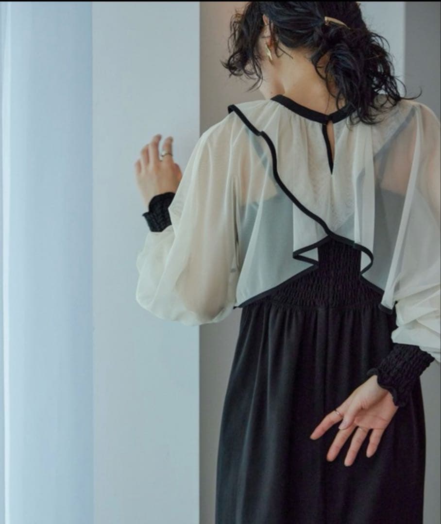 niana ニアナ ドレス チュールボレロIラインキャミワンピセットドレス