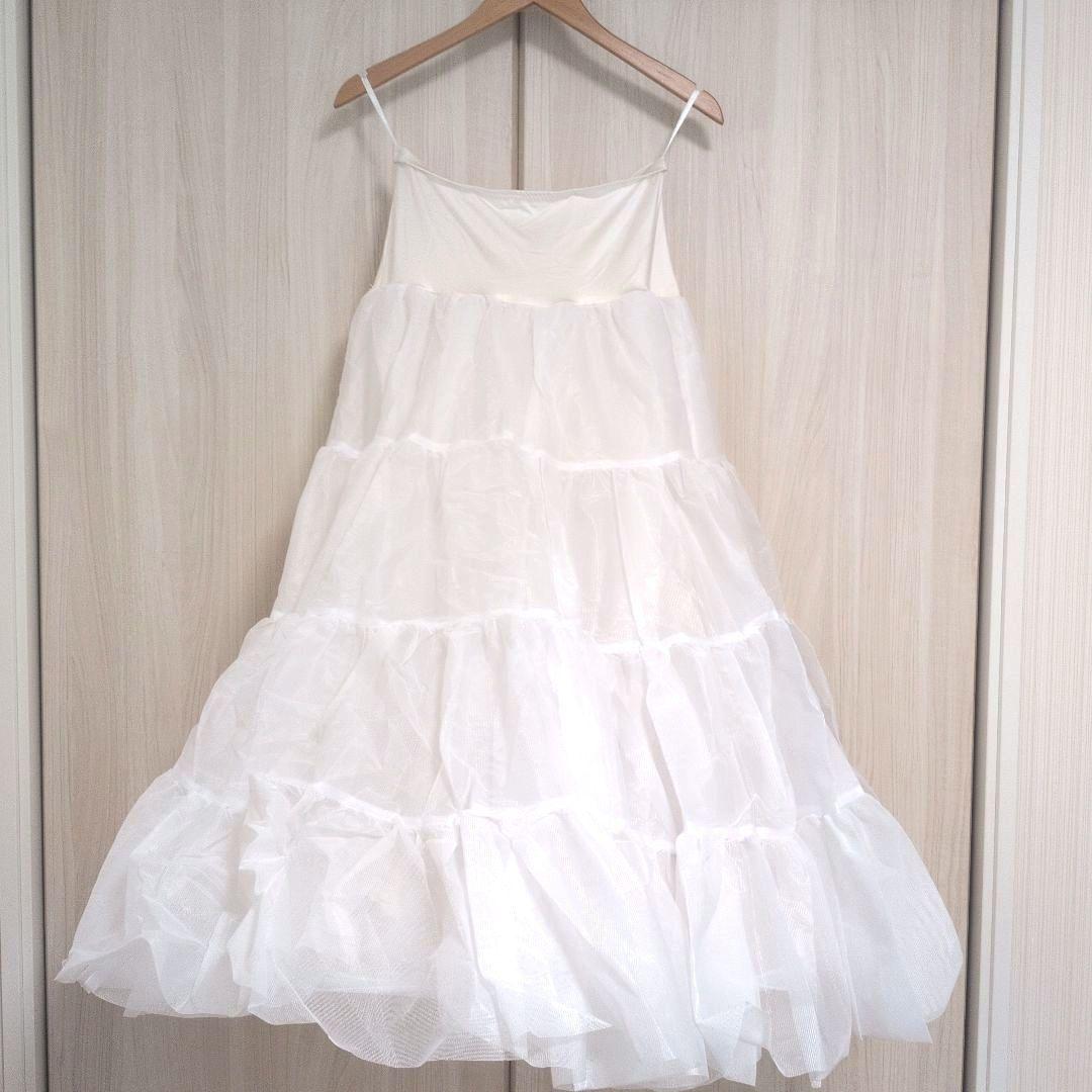 YNSウェディングビスチェ・パニエ付✨️