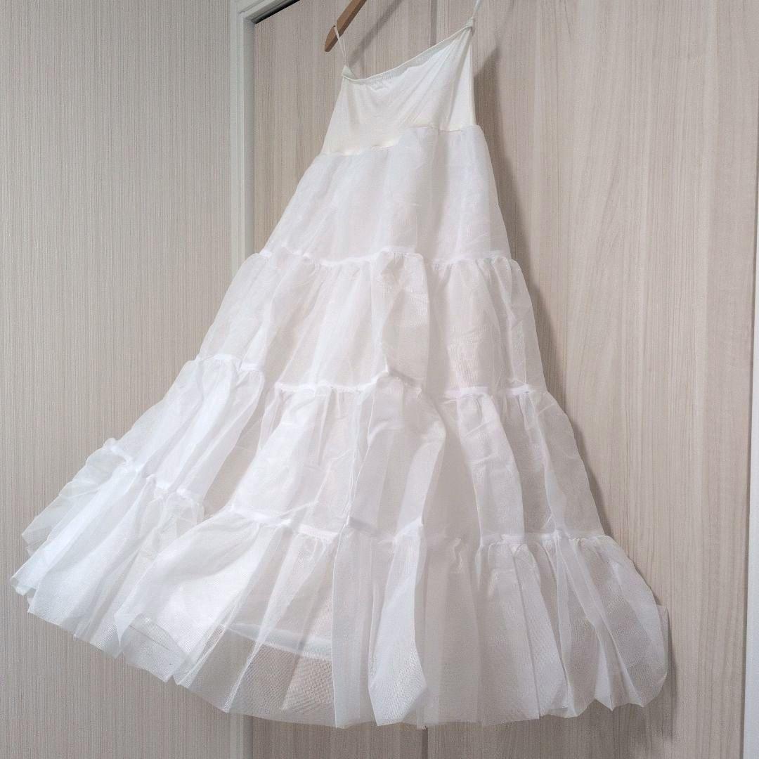 YNSウェディングビスチェ・パニエ付✨️