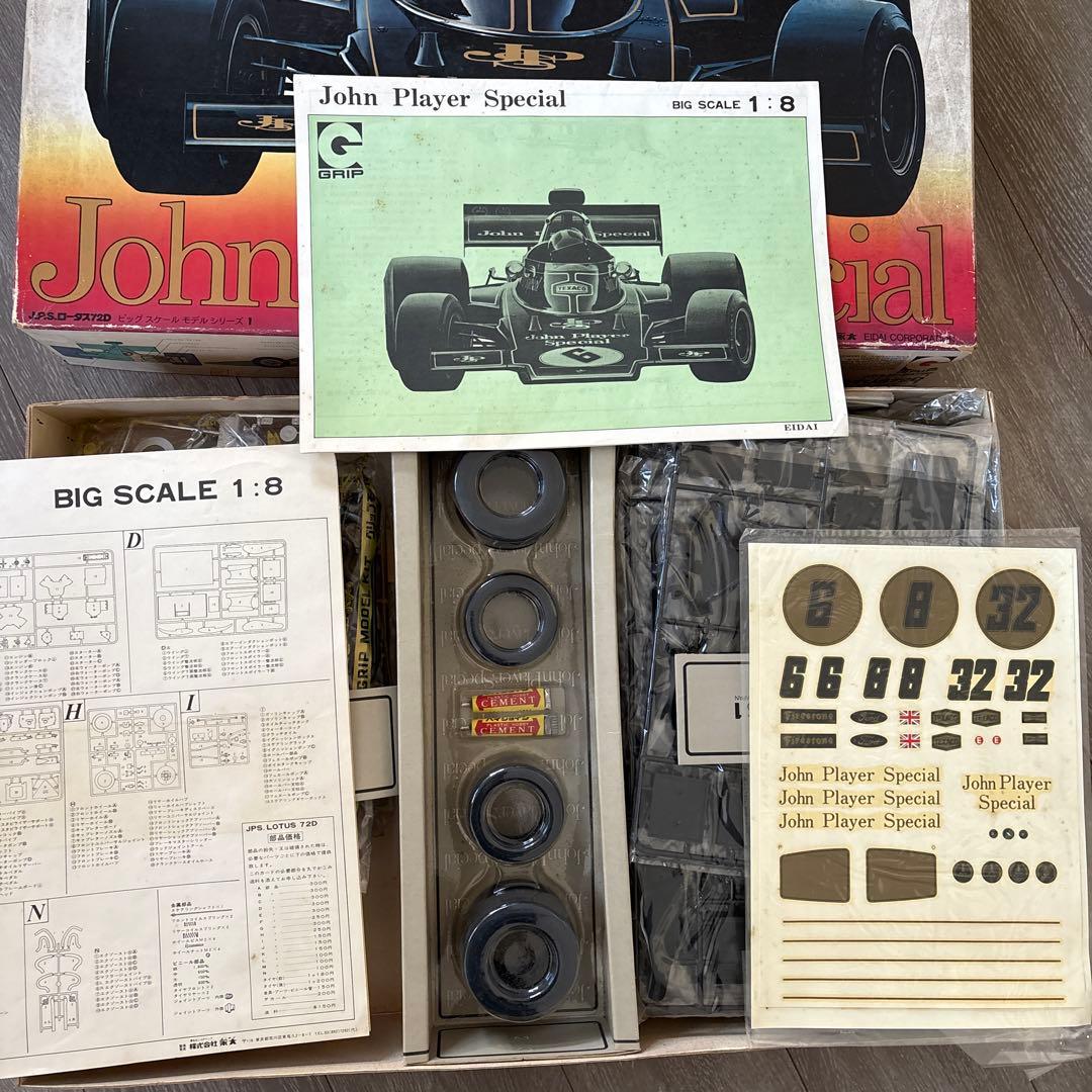 超貴重！　永代　1/ 8 ロータス72D John Player Special