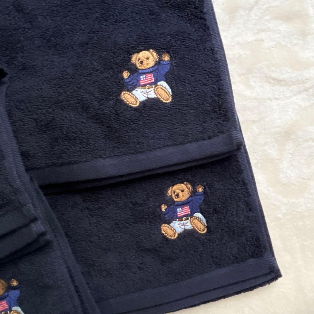 【新品】RalphLaurenラルフローレンポロベアタオル4枚セット《送料無料》